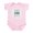 Petal Pink, variant on CafePress - Barcode Baby 2 Of 3 Creeper Bodysuit - Baby Light Bodysuit, Size Newborn - 24 Months