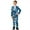 Abstract Geometry Stripe, variant on Green Cow Print Boys Suit Outfit for Toddler Boy Wedding Guest Dress Clothes Kids Slim Fit Blazer Set Formal Wear, Set of 2, Size 6-7 Years