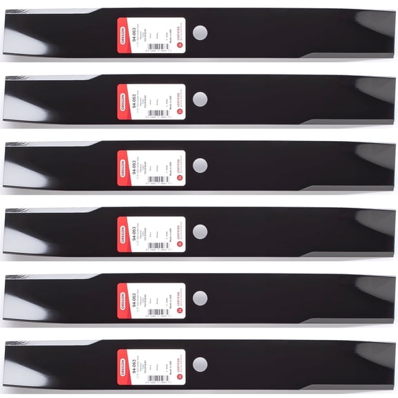 Oregon 6 Pack of Genuine OEM Replacement Mower Blades # 94-063X-6PK