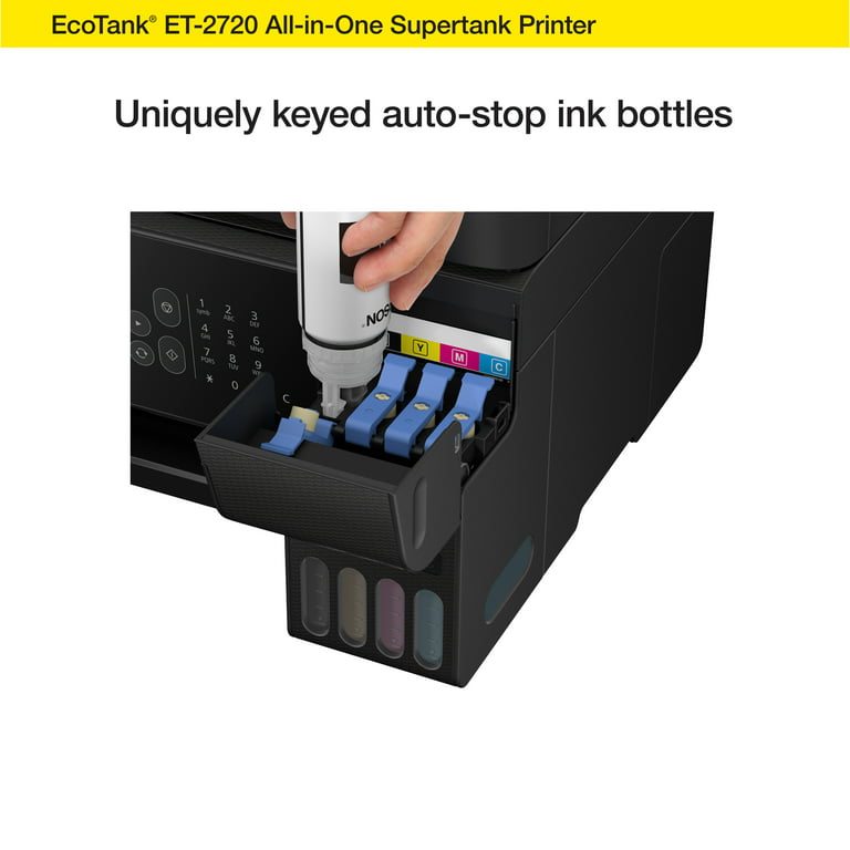 Epson EcoTank ET-2720 Wireless All-in-One Color Supertank Printer 