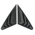 thumbnail image 2 of 2Pcs ABS Impact Proof Sporty Look Rear Window Air Vent Scoop Cover Blind Left Right Louver with Adhesive Tape for 8V Sedan 2013 to 2020 Stylish Design Scratch Resistant, 2 of 7