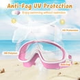 thumbnail image 3 of Kids Swim Goggles 2 Pack, Anti-Fog UV Protection Wide View Swimming Goggles for kids 3-15 Youth Boys Girls Toddler, 3 of 6