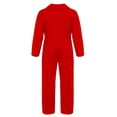 thumbnail image 2 of iiniim Kids Boys One Piece All in One Overalls Jumpsuit Tracksuit Coverall Dungarees Red 10, 2 of 7