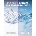 thumbnail image 3 of Gafas de esquí y snowboard RIOROO, antivaho, 100% UV, rojas y blancas, 3 of 6