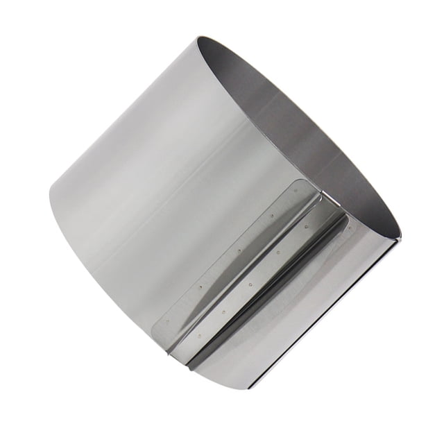 Inteprter Anillo telescópico para hornear pasteles, herramientas de molde ajustable de 6-12 pulgadas, utensilios redondos para hornear de acero Herramientas y accesorios para hornear altura/12cm Inteprter HA083134-04
