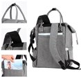 thumbnail image 2 of Mochila Oxford Mochila Oxford Almacenamiento portátil Agujas de ganchillo Bolsas de hombro (Gris), 2 of 9