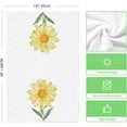 thumbnail image 6 of Yellow Hello Sunshine Daisy Bless This Home Spring Kitchen Towels Dish Towels, 18x26 Inch Seasonal Summer Decoration Hand Towels Set of 4, 6 of 6