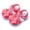 Hot Pink, variant on Closed Toe Sandals for Girls Cute Bow Rhinestone Adjustable Button Ankle Strap Non Slip Soft Sole Princess Shoes