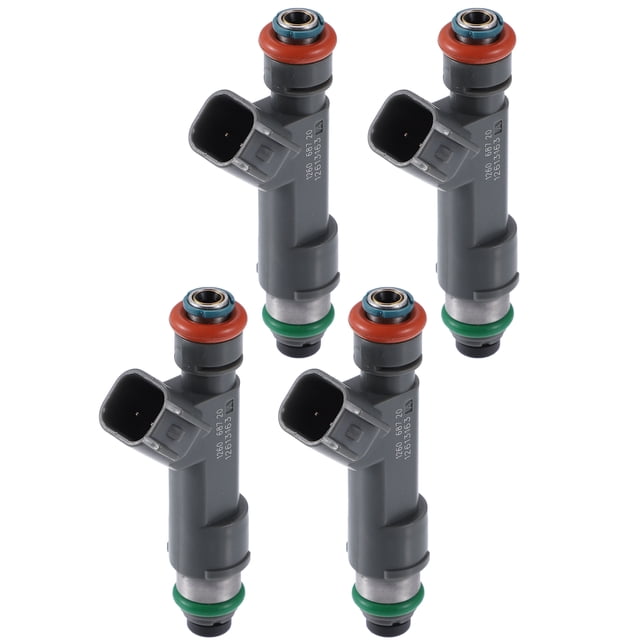 Coche Combustible Inyector Boquilla Reemplazo para Chevrolet Unique Bargains 4 Unidad Gris