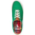 thumbnail image 3 of POLO RALPH LAUREN Mens Green Leather Trim Padded Treaded Keaton Round Toe Lace-Up Sneakers Shoes 12 D, 3 of 3