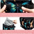 thumbnail image 4 of Fireflies Foldable Car Trash Bin with Lid and Leak-Proof Mini Trash Can - Hanging Storage Bag for Car Garbage Can, 4 of 6