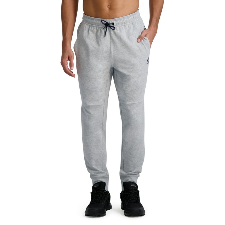 Reebok Men's and Big Men's Fleece Jogger Sweatpants, up to sizes 3XL 