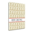 thumbnail image 2 of Tangletown Fine Art 'Krafty Merry Christmas White Loop' Graphic Art Print on Canvas, 2 of 3