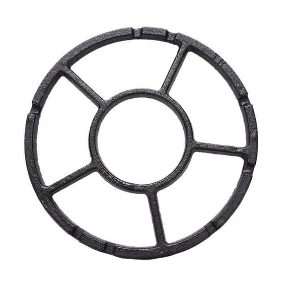 Wok Ring, Non Slip Black Cast Iron Stove Rack for Kitchen Wok Support Ring Cooktop Range Pan Holder Stand Stove Rack - Gas Stove Accessories