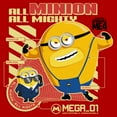 thumbnail image 2 of Men's Despicable Me 4 Mega Minion Dave  Graphic T-Shirt, 2 of 5