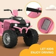 thumbnail image 4 of Uenjoy 12V Kids Ride On Car 4 Wheeler ATV, 4 of 5