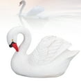 thumbnail image 3 of Resin White Swan Figurine Resin White Goose Statue for Outdoor Garden Yard Decoration, 3 of 12