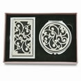 thumbnail image 1 of FB Jewels Swirl Crystal/Black Enamel Card Case and Mirror Gift Set, 1 of 2