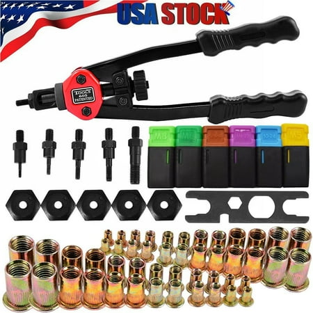 

Rive-t Nut Gu-n Rivnut Setting Tool Nut Setter Tool Hand Blind Riveter