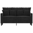 thumbnail image 3 of vidaXL Sofa Chair Upholstered Single Sofa Armchair for Living Room Velvet, 3 of 7