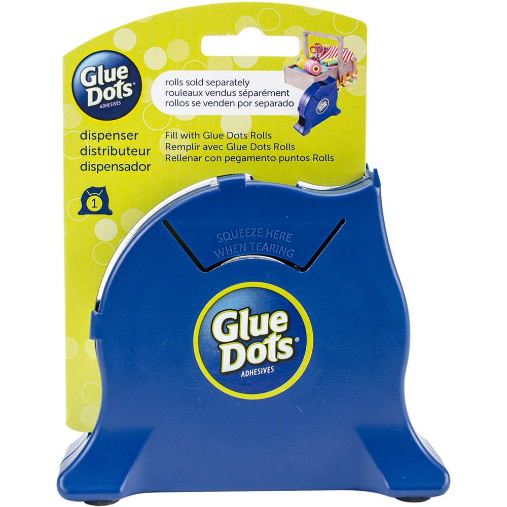 Glue Dot Desktop Roll DispenserNavy