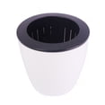 thumbnail image 1 of Kjfeif Round Self Watering Planter, Plastic Pot with Cotton Rope Absorption and Removable Inner Pot for Indoor Herbs, Succulents, or Outdoor Patio Plants, Gift Idea, 1 of 9