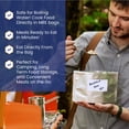 thumbnail image 3 of 10 Wallaby MRE Mylar Bags with Zipper - Bundle - 0.35 Gallon (7.5 Mil) with 10 400cc Oxygen Absorbers, 10 Labels - Heat Sealable, Food Safe, Long Term Storage, Camping, Backpacking & Survival, 3 of 6