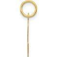 thumbnail image 2 of 10K Yellow Gold Medium Script Letter C Initial Charm (Width 8.98) (Length 16.02) - Jbsp, 2 of 5