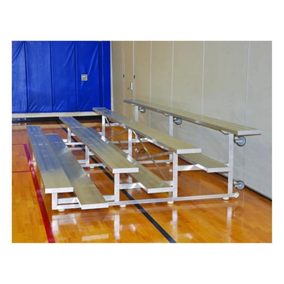 Jaypro Sports  Powder Coated 4 Row 7.5 ft. Tip and Roll