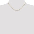thumbnail image 2 of 10k 1.3mm Heavy-Baby Rope Chain (Weight: 1.68 Grams, Length: 16 Inches), 2 of 4