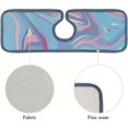 thumbnail image 5 of SKYSONIC Faucet Absorbent Mat 3 Pcs Marble Effect Painting Kitchen Faucet Splash Catcher Washable Counter Drying Pads Behind Faucet for Kitchen Bathroom, 5 of 7