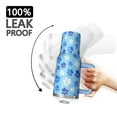 thumbnail image 3 of OBREWU Blue Dog Paw Footprint Tumbler with Handle and Lid,Blue Dog Paw Footprint 40oz Double Wall Vacuum Insulated Tumbler,Cups Gift for Women and Men, 3 of 7