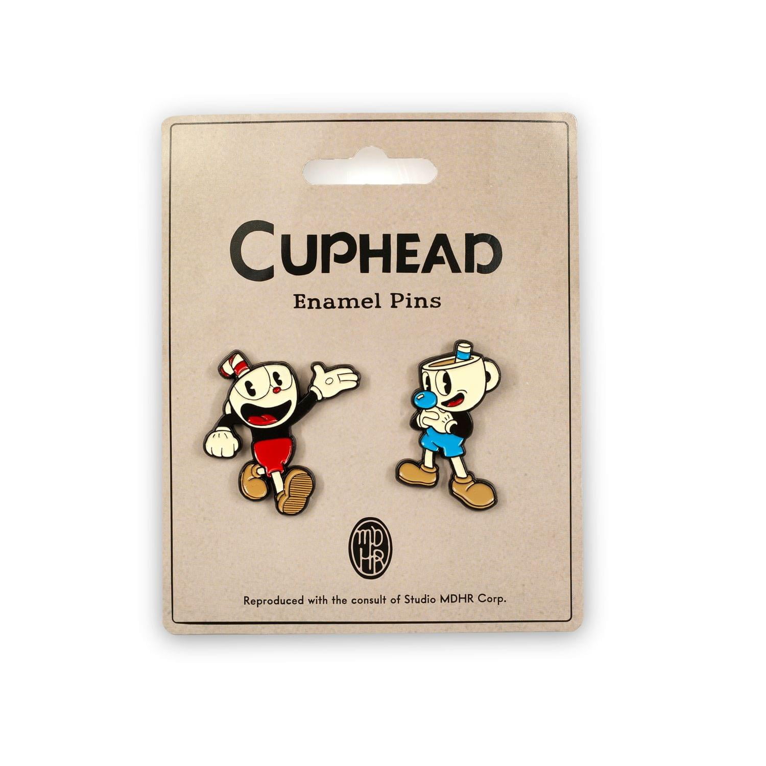 Cuphead & Mugman Pin Set | Official Cuphead Collectible Enamel Pins