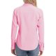 thumbnail image 3 of Camisa de vestir Siliteelon para mujer, con botones, sin arrugas, rosa, 3 of 9