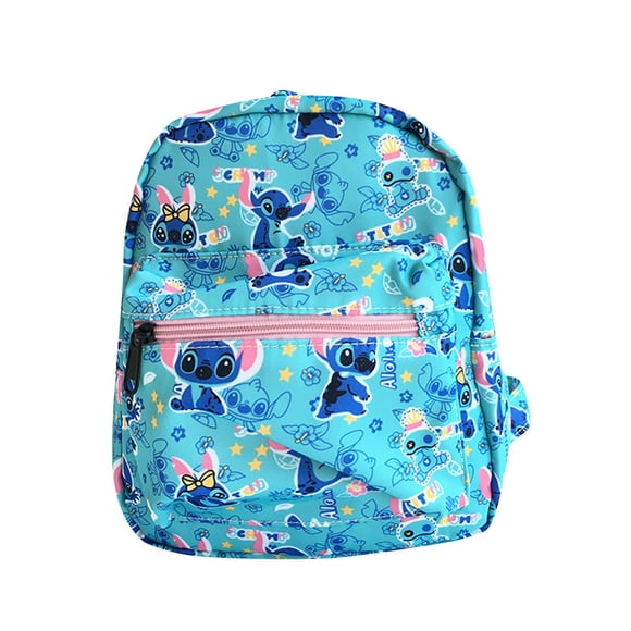 Stitch School Cartoon Backpack Stitch Backpack School Bag Lightweight Waterproof Bag, Laptop Backpack for Boys and Girls School Season Gifts, Back to School Supplies
