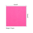 thumbnail image 2 of Uxcell Origami Paper Double Sided for Art Craft Project Beginner 100 Sheets Fluorescent Pink 5x5 inch, 2 of 5