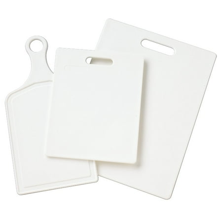 Farberware Three-Piece Essential Poly Cutting Board Set