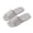 Gray, variant on RoamHome Unisex Memory Foam Slippers for Couples, Soft Plush Non-Slip House Shoes with Adjustable Straps, Breathable Lightweight Indoor Outdoor Slides Home Lounge Footwear