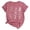 A-Pink207, variant on XIAOCHA Women's Western Cowboy Boot Print T Shirt Short Sleeve Casual Everyday Crew Neck Graphic Tee Pink