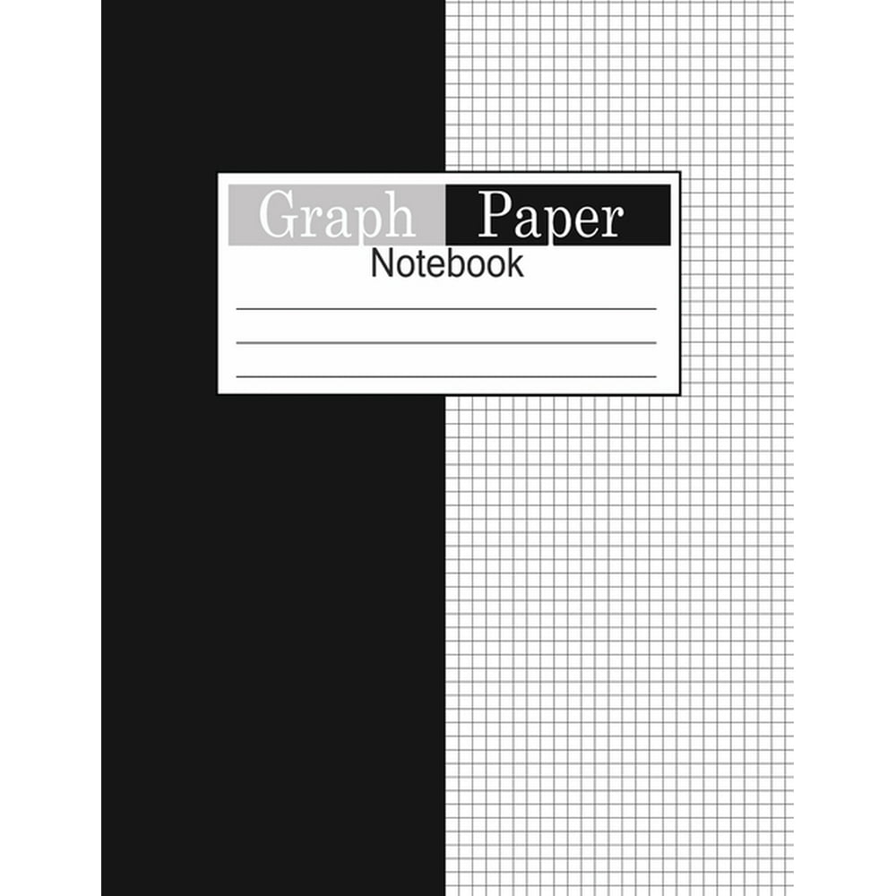 Graph Paper Notebook 1/4 Square Geometric Design Composition Notebook