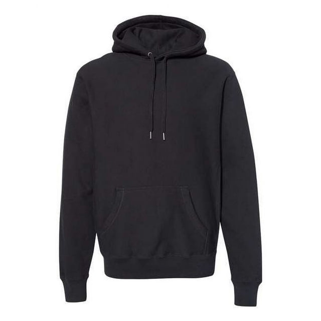 Independent Trading B02876502 Legend - Premium Heavyweight Cross-Grain Hoodie, Black - Extra Small