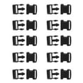 thumbnail image 5 of 10 Pieces Black 38mm 1-1/2'' Contoured Side Release Buckles for Bracelets , Webbing Strap Clasps Quick Release Buckle, 5 of 7
