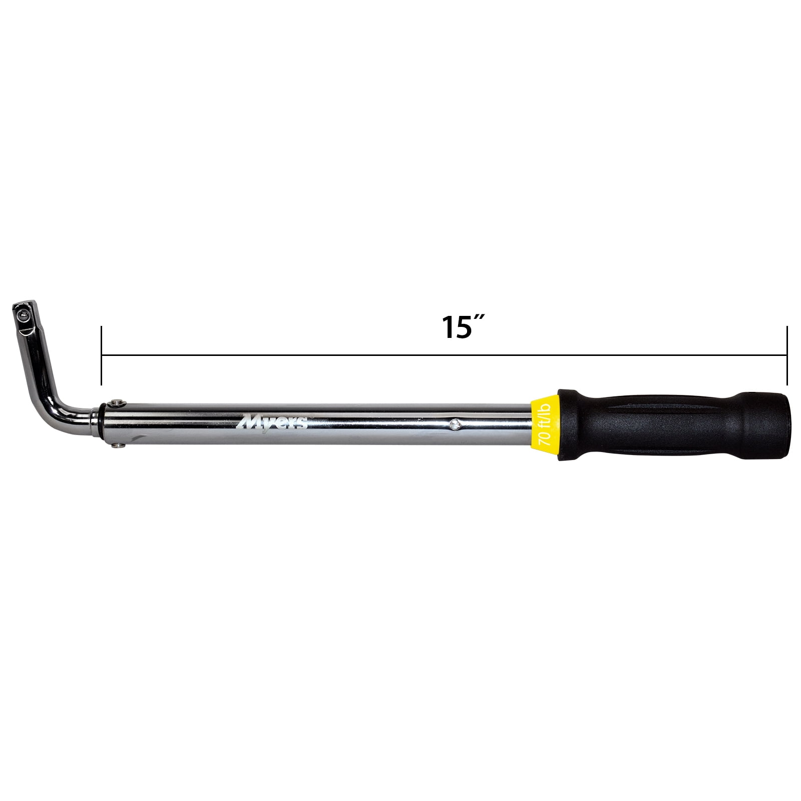 Myers  Half Inch Drive Preset 70 ft per lb Automotive Torque Wrench