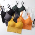 thumbnail image 6 of Deago 6 Pieces Women's Comfy Sleep Bra Padded Seamless Bralettes Wireless Cami Bra Tank Top Sports Bra (Multicolor, S/M), 6 of 10