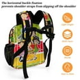 thumbnail image 5 of El Chavo Cartoon Del Ocho Backpack Lightweight Daypack schoolbags Casual Rucksack, 5 of 5