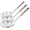 thumbnail image 1 of Spider Strainer Skimmer, Set Of 3 Asian Strainer Ladle Stainless Steel, 1 of 4