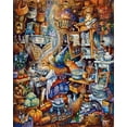 thumbnail image 2 of Bell, Bill 20x24 Gold Ornate Wood Framed with Double Matting Museum Art Print Titled - Kitchen Witch 2, 2 of 4