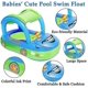 thumbnail image 5 of Baby Inflatable Pool Float With Canopy, Car Shaped Swim Float Boat For Infant Toddler Kids, 5 of 5