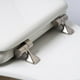 thumbnail image 2 of Asiento de inodoro Mayfair 1844BNA alargado blanco cepillado, 2 of 7