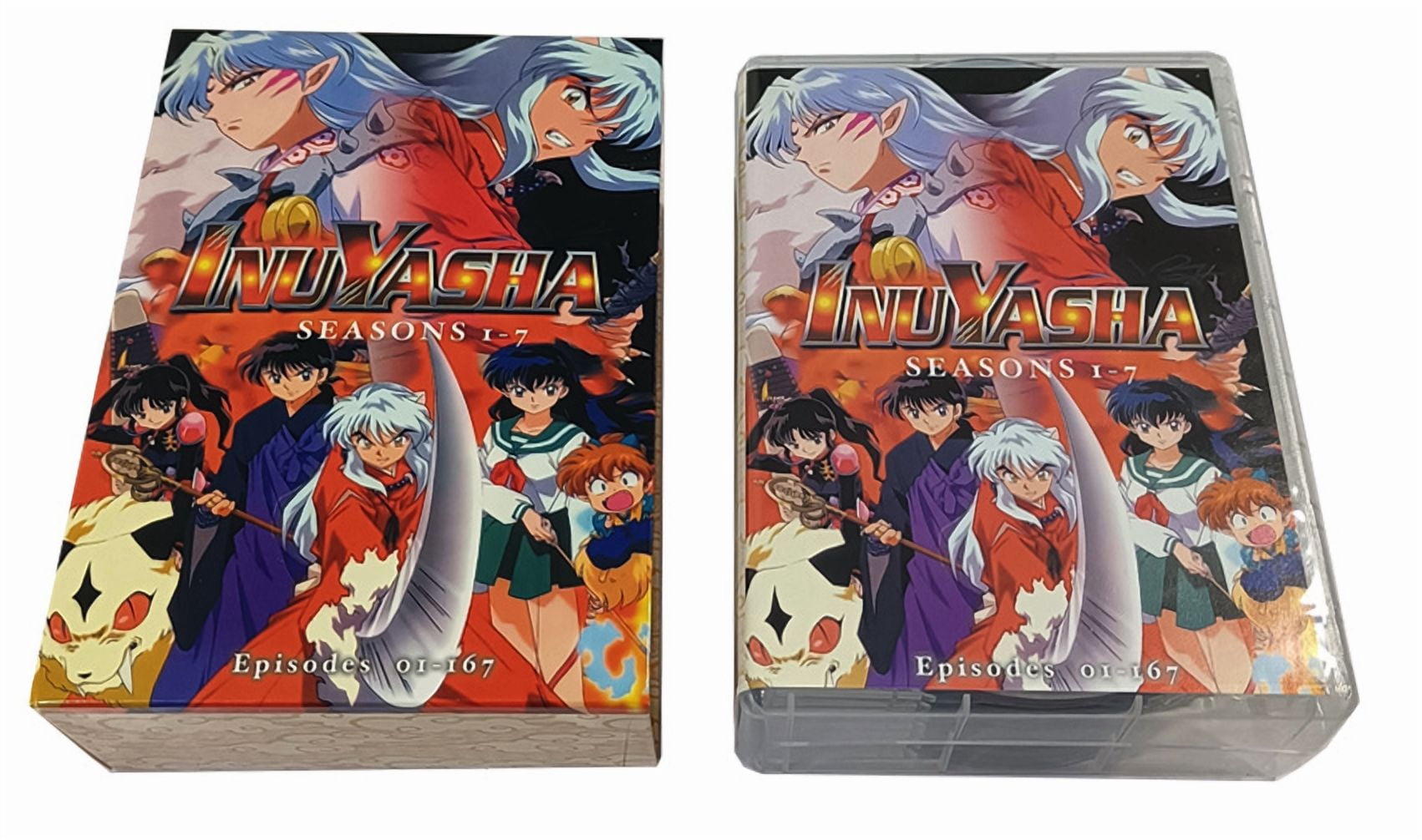 Inuyasha: Complete DVD Series Seasons 1-7 DVD Set 32-Disc Region 1